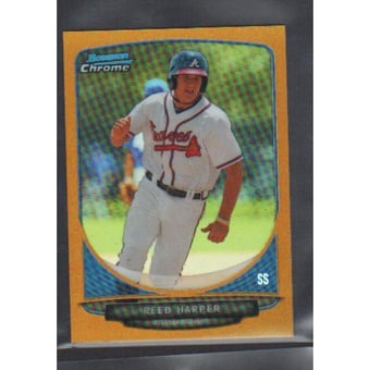 2013 Bowman Chrome Mini Gold Refractors #192 Reed Harper