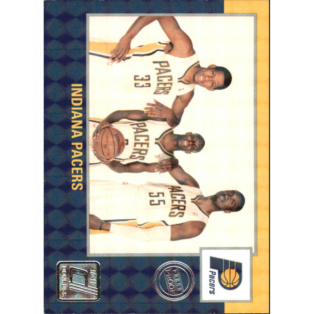 2010-11 Donruss Press Proofs #271 Indiana Pacers