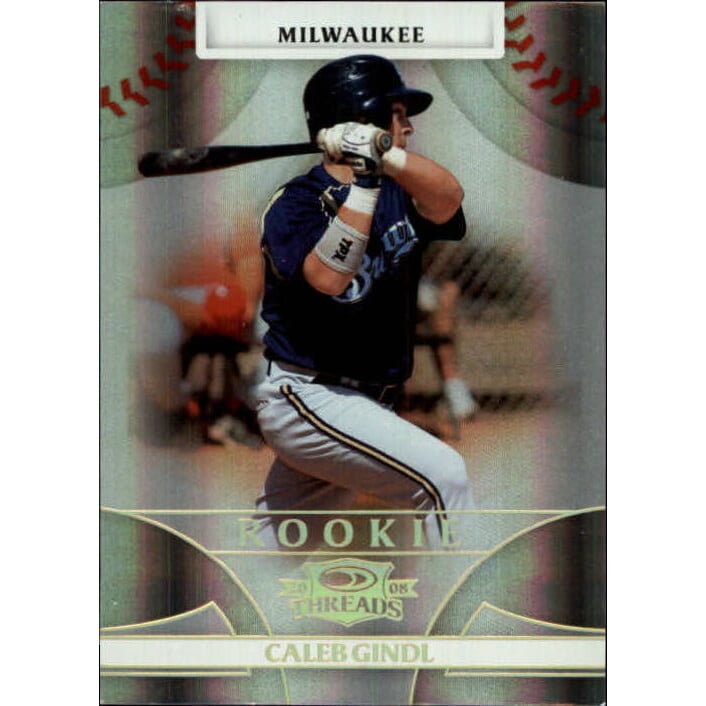 2008 Donruss Threads Century Proof Gold #107 Caleb Gindl. rookie card picture
