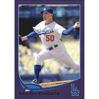 2013 Topps Toys R Us Purple Border #182 Randy Choate