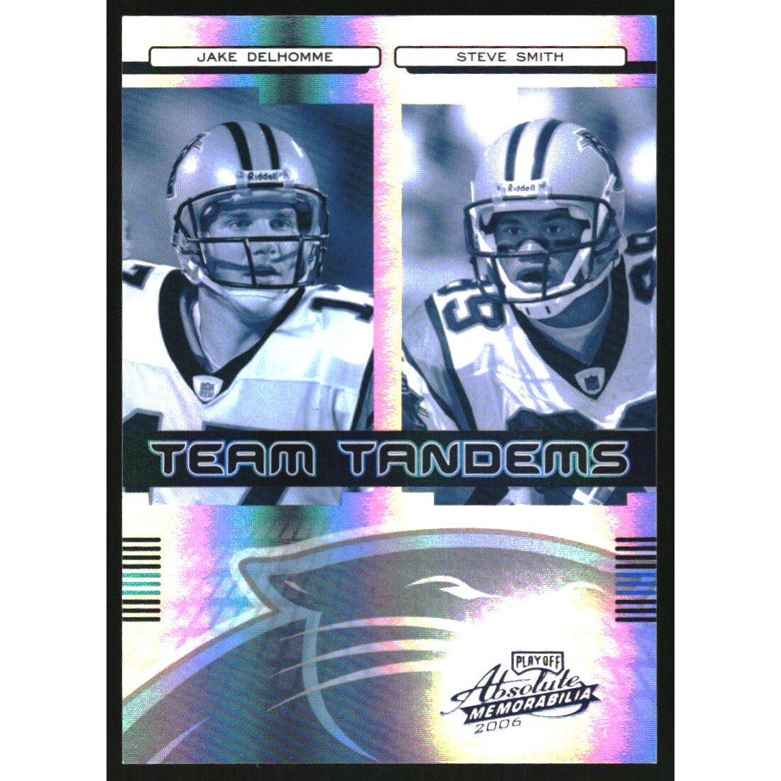 2006 Absolute Memorabilia Team Tandems Spectrum #3 Jake Delhomme/Steve Smith