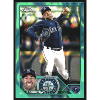 2023 Topps Chrome Aqua Lava Refractors #159 Robbie Ray