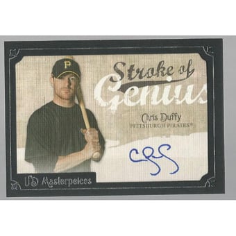 2007 UD Masterpieces Stroke of Genius Signatures #CD Chris Duffy