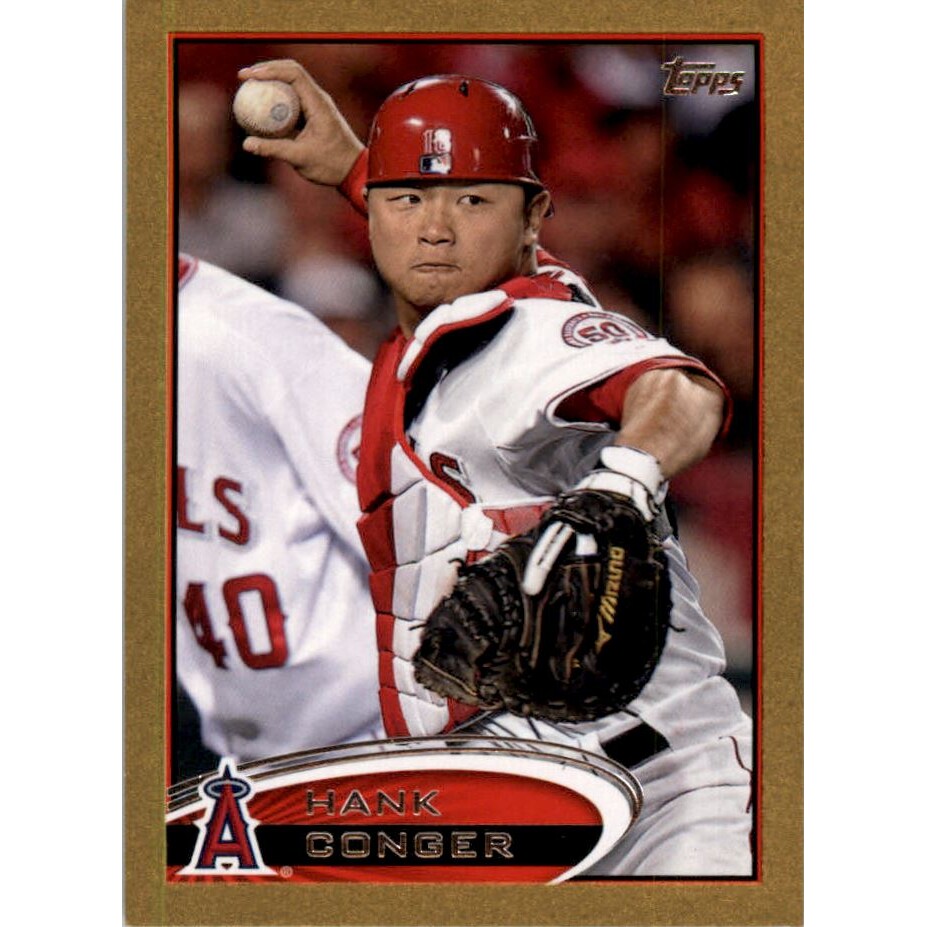 2012 Topps Mini Gold #597 Hank Conger