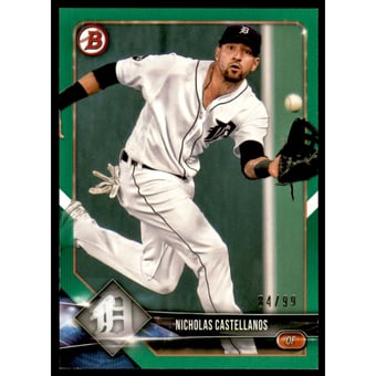 2018 Bowman Green #17 Nicholas Castellanos