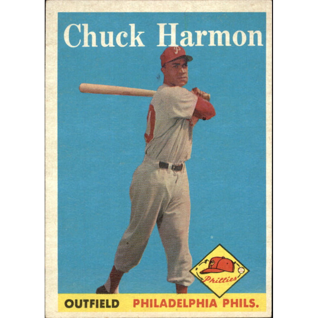 1958 Topps #48 Chuck Harmon