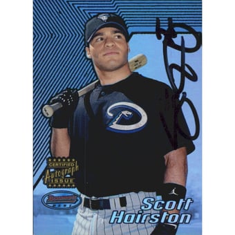 2002 Bowman's Best Blue #148 Scott Hairston AU