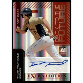 2010 Donruss Elite Extra Edition Back to the Future Signatures #3 Tyler Townsend/249