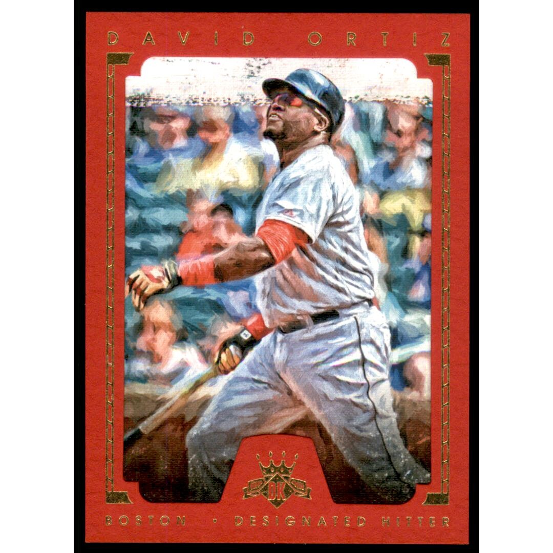 2016 Diamond Kings Framed Red #64 David Ortiz 2016 Diamond Kings Framed Red #64 David Ortiz