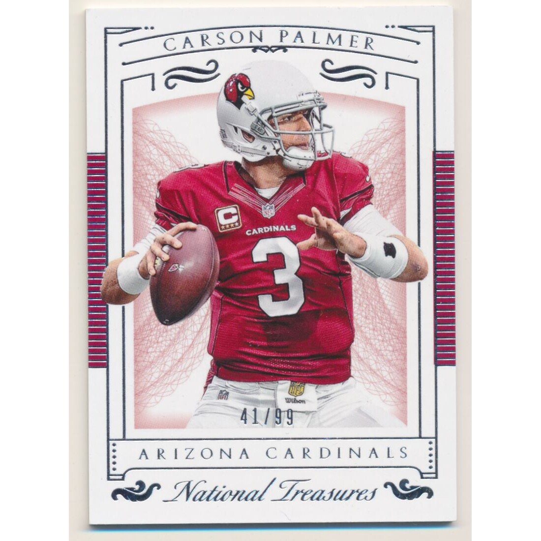 2015 Panini National Treasures #75 Carson Palmer 2015 Panini National Treasures #75 Carson Palmer