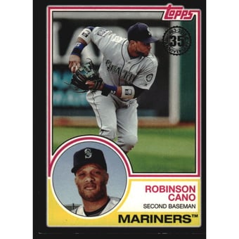 2018 Topps '83 Topps Black #8364 Robinson Cano
