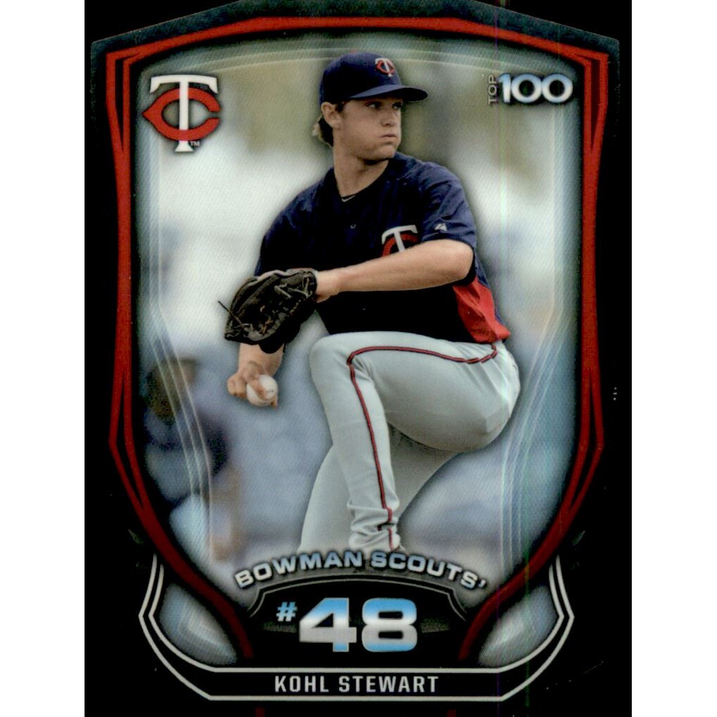 2015 Bowman Chrome Bowman Scouts Top 100 Die Cut #BTP48 Kohl Stewart