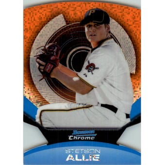 2011 Bowman Chrome Futures Fusion-Fractors 99 #8 Stetson Allie