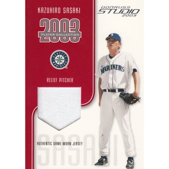 2003 Studio Player Collection #82 Kazuhiro Sasaki Jsy