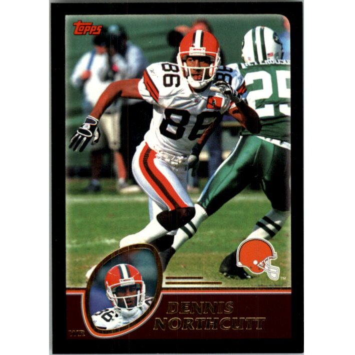 2003 Topps Black #282 Dennis Northcutt. rookie card picture