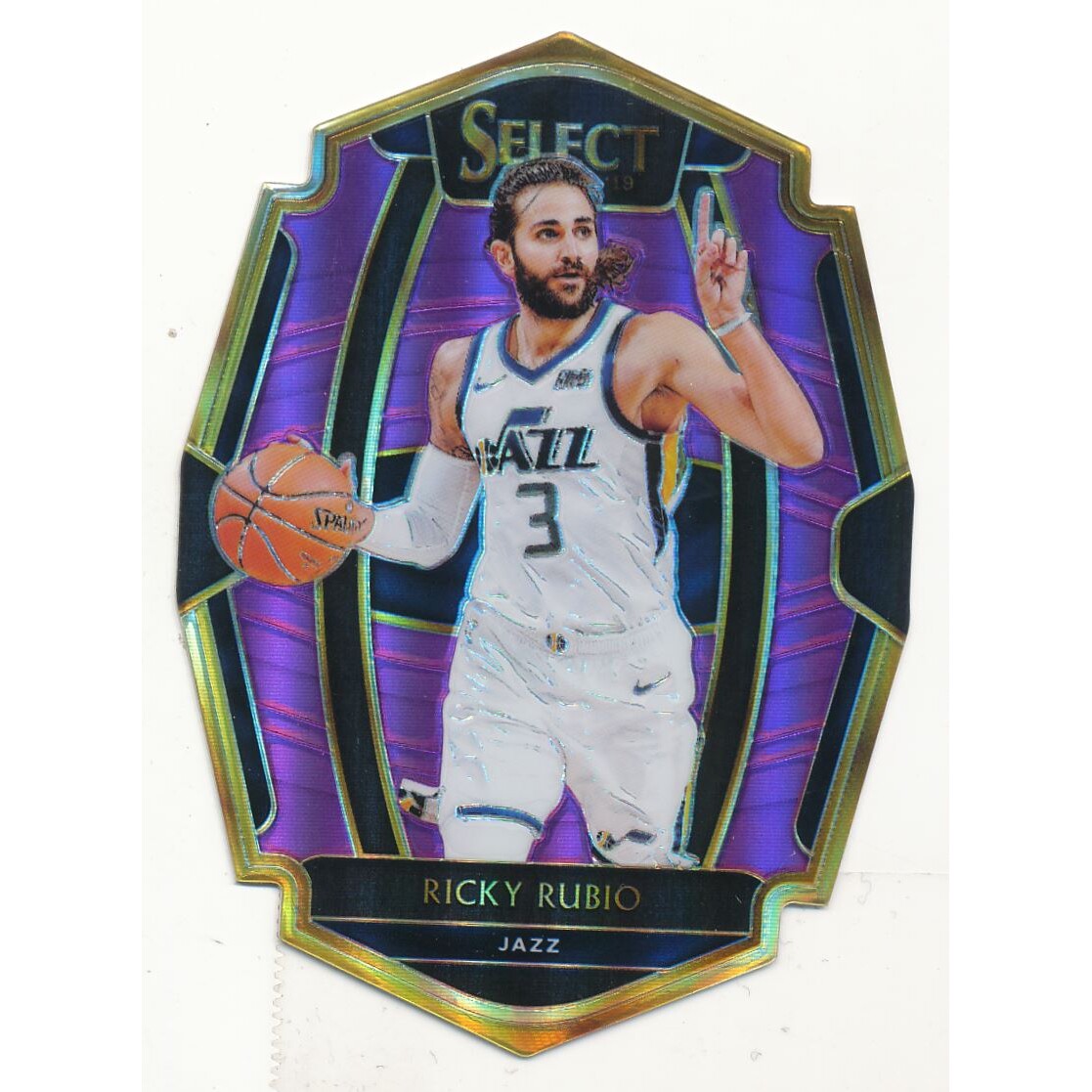 2018-19 Select Prizms Purple Die Cut #197 Ricky Rubio