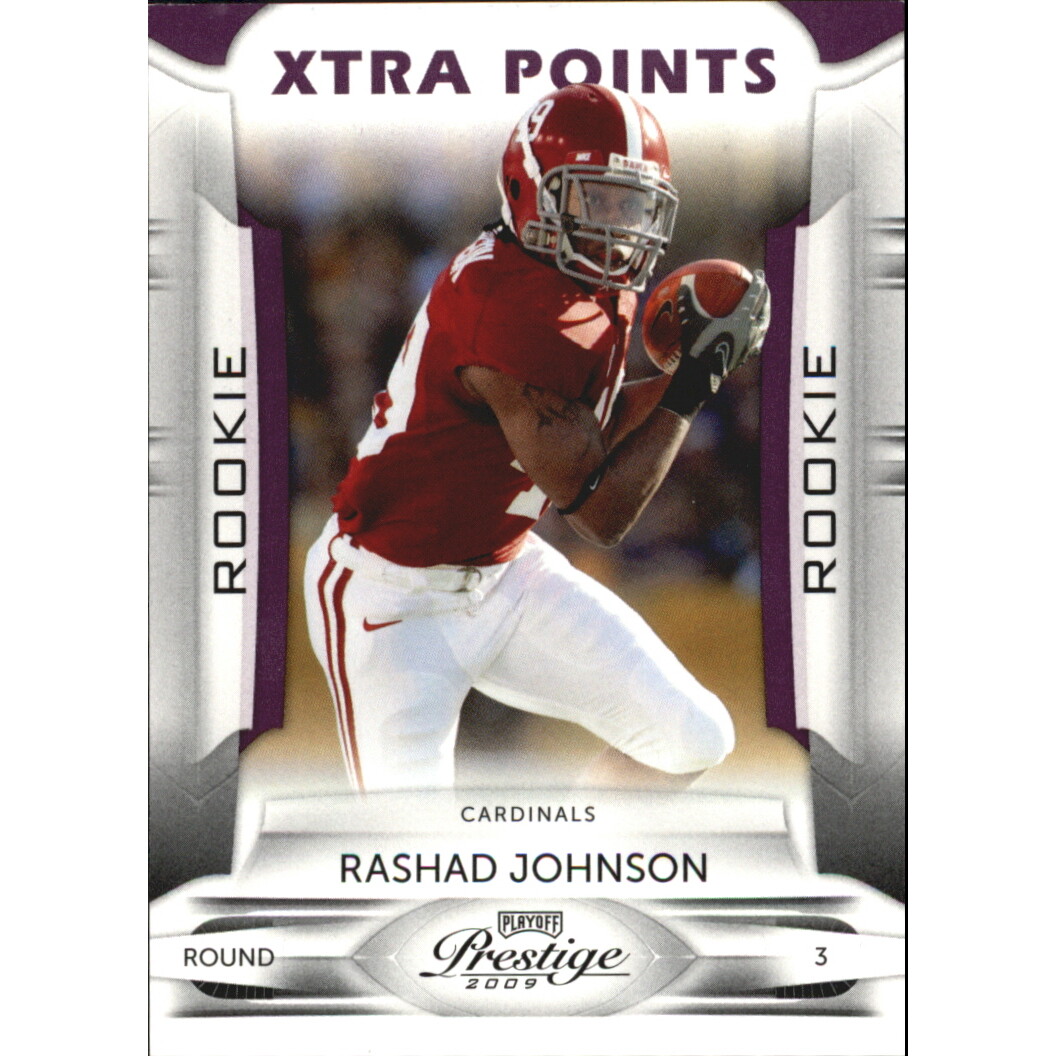 2009 Playoff Prestige Xtra Points Purple #193 Rashad Johnson