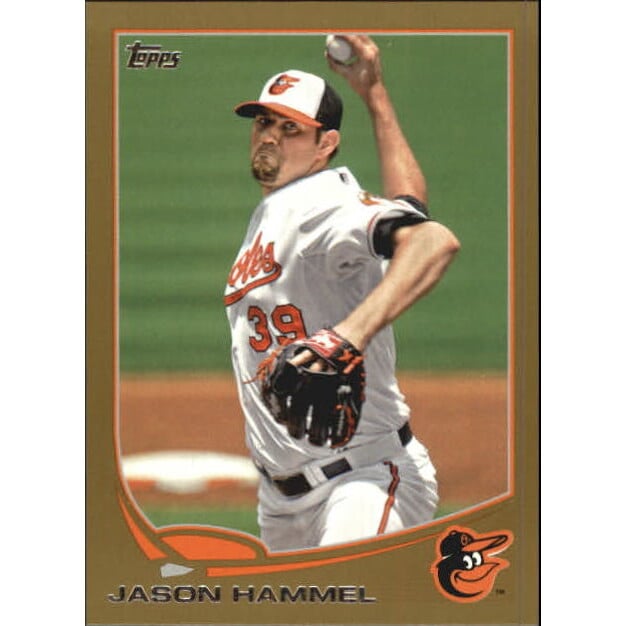 2013 Topps Mini Gold #463 Jason Hammel. rookie card picture