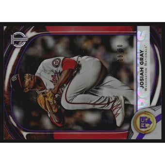 2022 Topps Tribute Purple #94 Josiah Gray SP