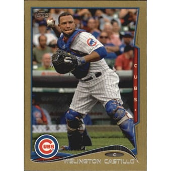 2014 Topps Mini Gold #561 Wellington Castillo