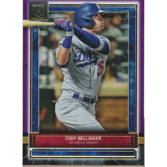 2020 Topps Museum Collection Amethyst #45 Cody Bellinger