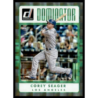 2017 Donruss Dominators Silver #D17 Corey Seager