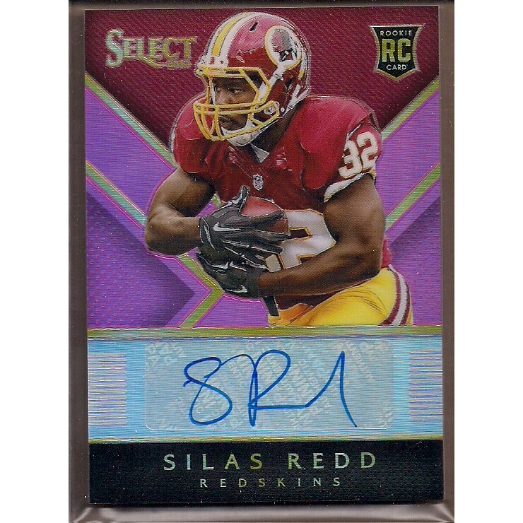 2014 Select Rookie Autographs Prizm Fuchsia #RASR Silas Redd/199