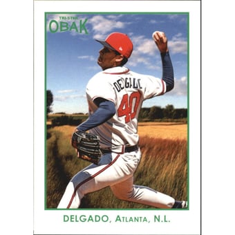2011 TRISTAR Obak Green #76 Randall Delgado