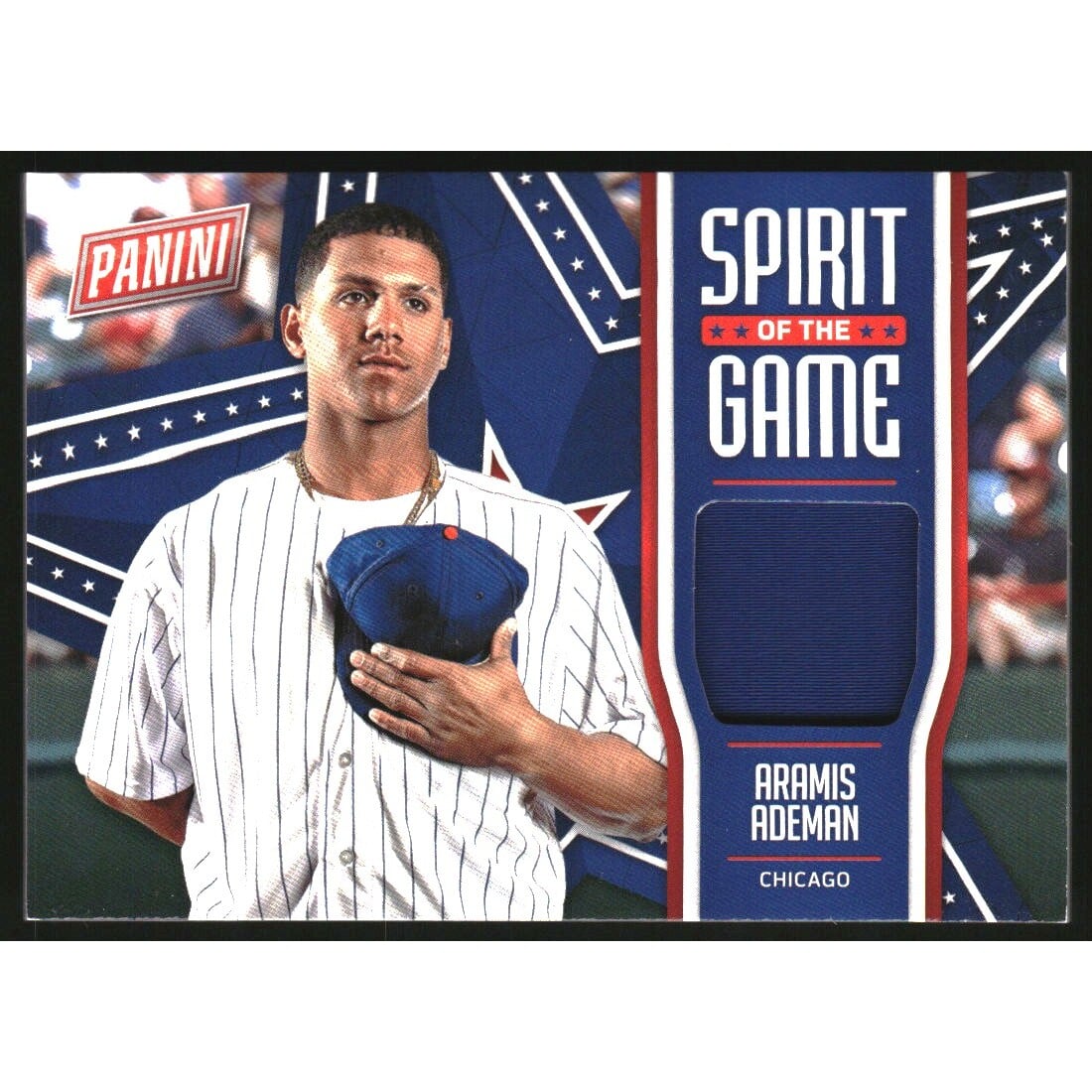 2018 Panini Father's Day Spirit of the Game Relics #AA Aramis Ademan