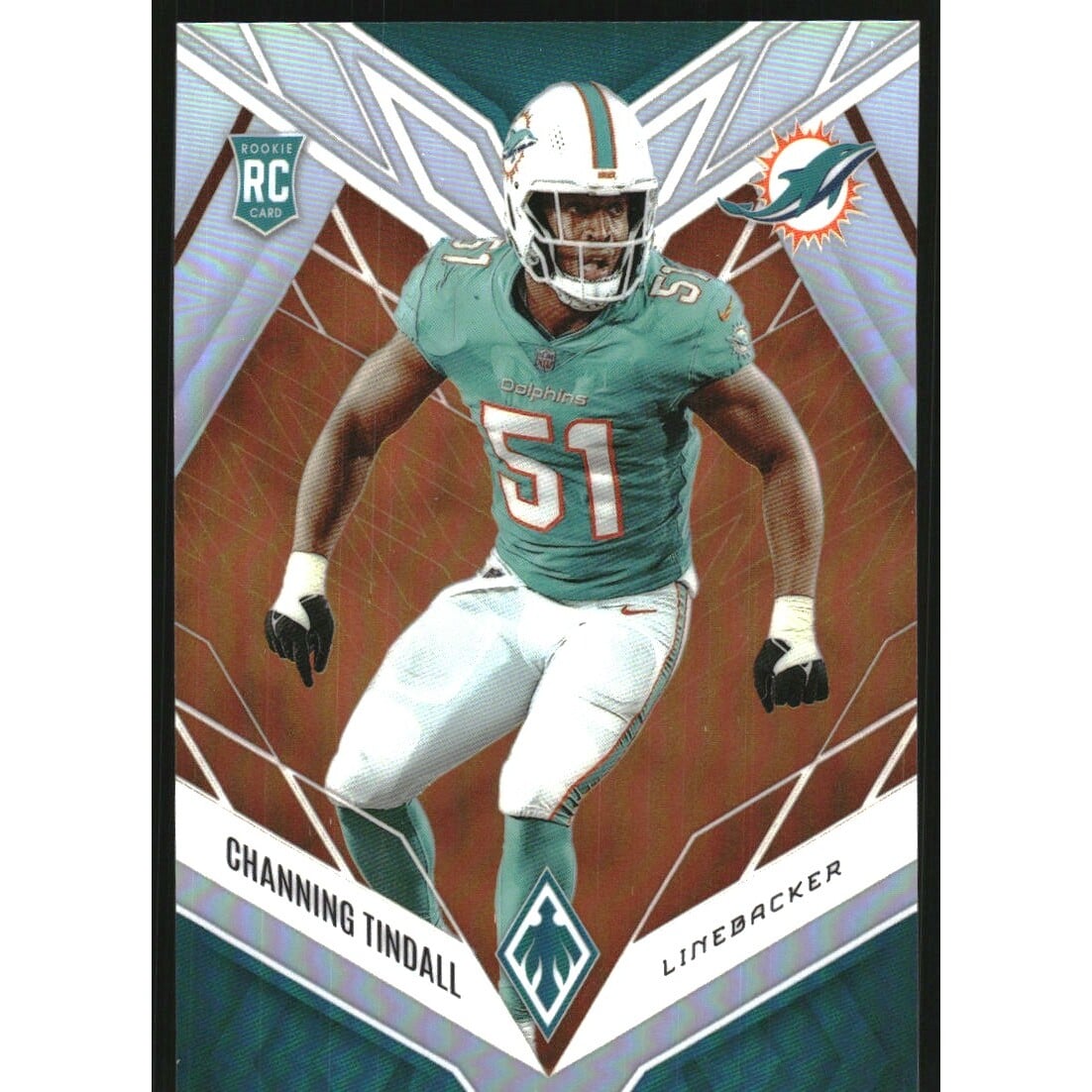 2022 Panini Phoenix Orange #173 Channing Tindall. rookie card picture