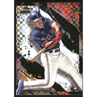 2024 Finest Checkerboard Refractors #141 Wyatt Langford