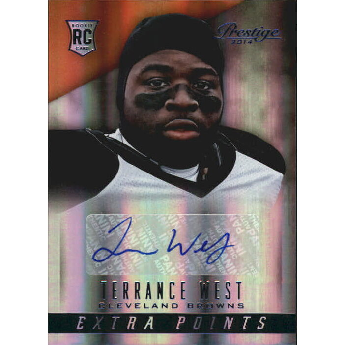 2014 Prestige Extra Points Blue Autographs #290 Terrance West