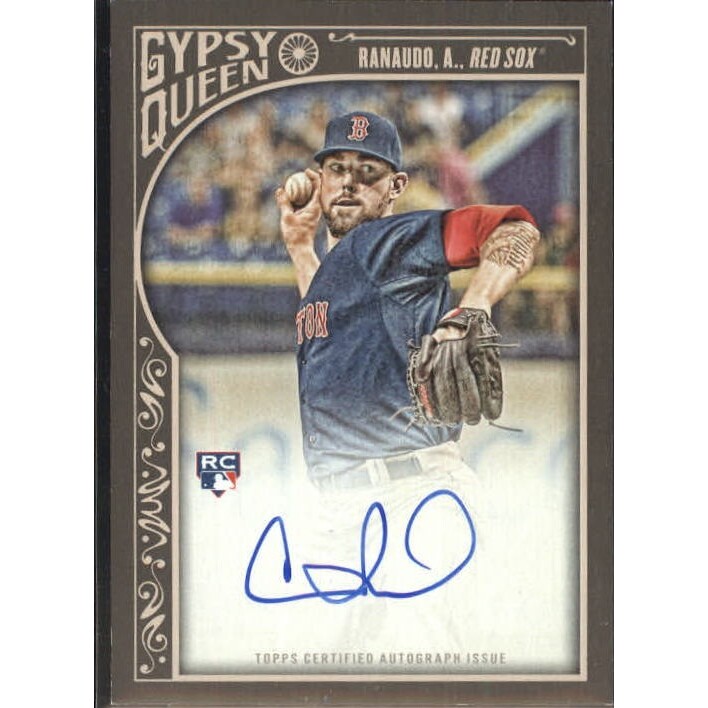 2015 Topps Gypsy Queen Autographs #GQAAR Anthony Ranaudo