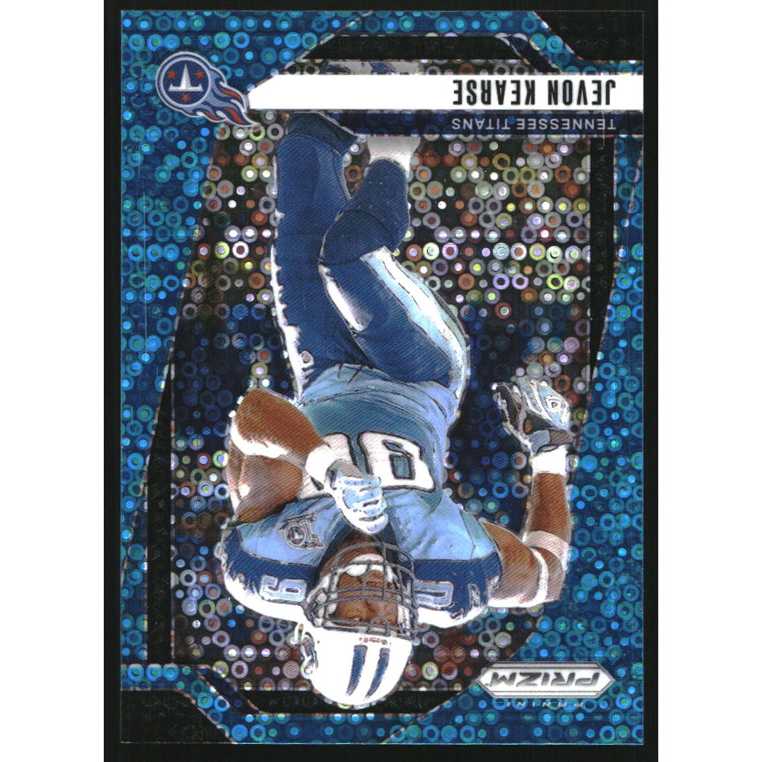 2024 Panini Prizm Prizms No Huddle Blue #286 Jevon Kearse