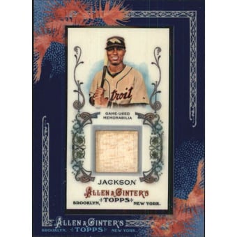 2011 Topps Allen and Ginter Relics #AJA1 Austin Jackson Bat