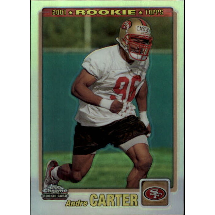 2001 Topps Chrome #244 Andre Carter RC
