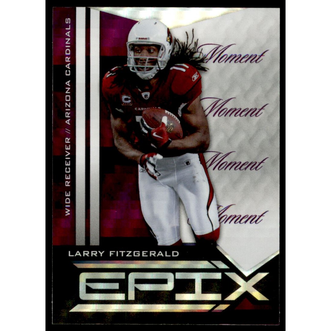 2010 Epix Epix Moment Purple #16 Larry Fitzgerald