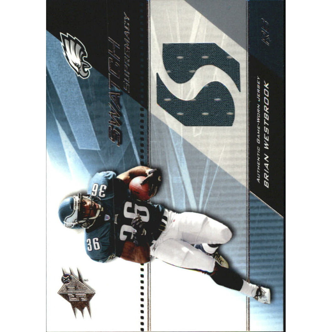 2004 SPx Swatch Supremacy #SWBW Brian Westbrook