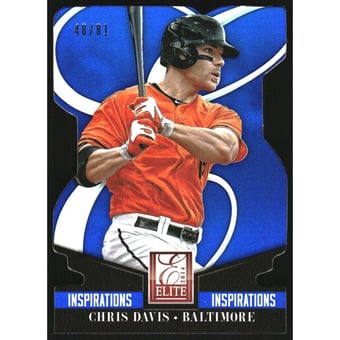 2014 Elite Inspirations #5 Chris Davis/81