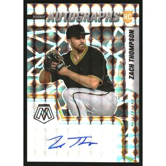 2022 Panini Mosaic Rookie Autographs Mosaic #80 Zach Thompson