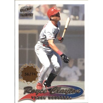 1999 Paramount Opening Day #232 Royce Clayton