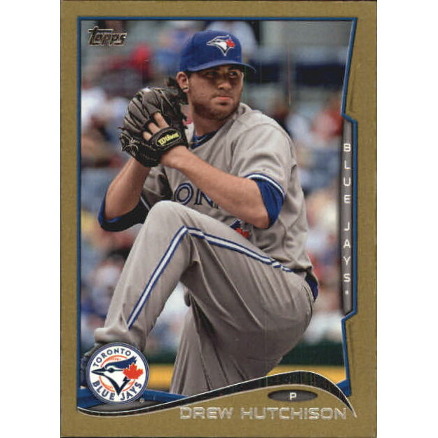 2014 Topps Mini Gold #486 Drew Hutchison