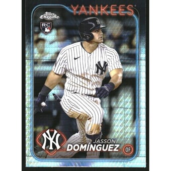 2024 Topps Chrome Prism Refractors #89 Jasson Dominguez