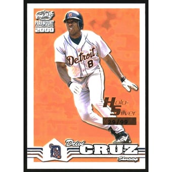 2000 Paramount Holographic Silver #85 Deivi Cruz