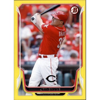 2014 Bowman Yellow #5 Jay Bruce