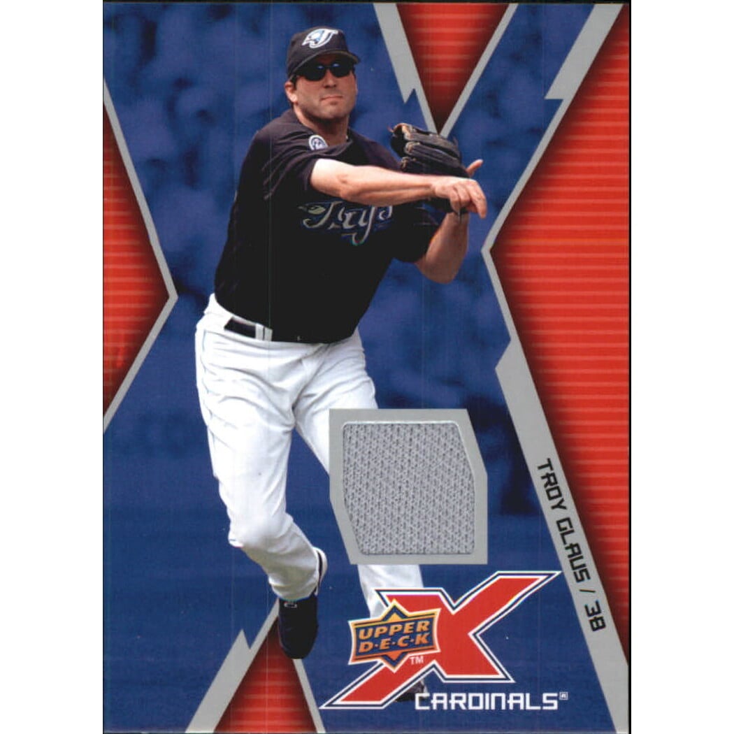 2009 Upper Deck X Memorabilia #TG Troy Glaus. rookie card picture
