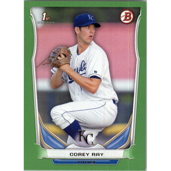 2014 Bowman Draft Green #DP129 Corey Ray. rookie card picture