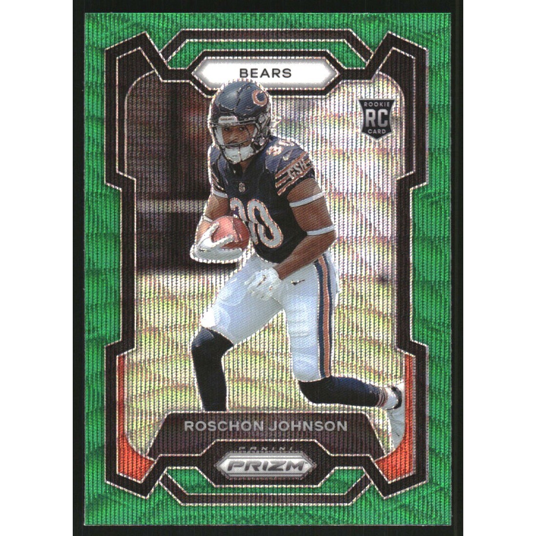2023 Panini Prizm Prizms Green Wave #314 Roschon Johnson 2023 Panini Prizm Prizms Green Wave #314 Roschon Johnson