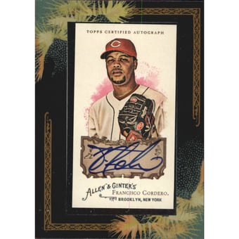 2008 Topps Allen and Ginter Autographs #FC Francisco Cordero C EXCH
