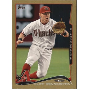 2014 Topps Mini Gold #203 Cliff Pennington